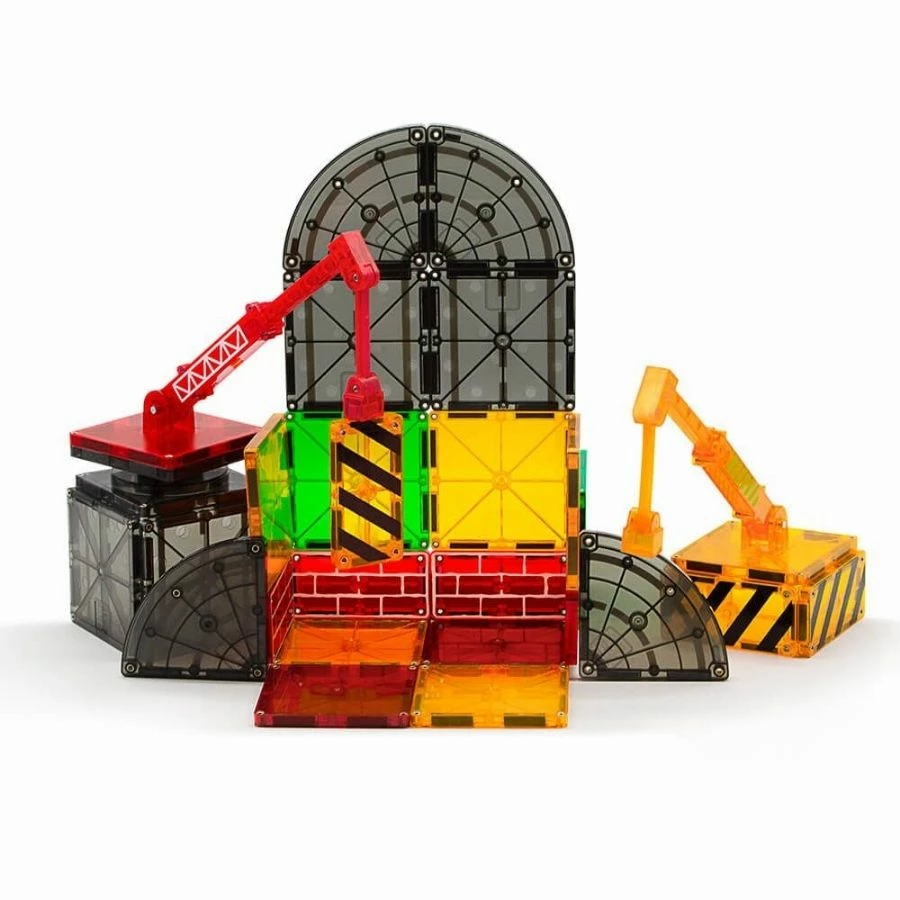Budget 😉 Magna Tiles Magna-Tiles: Builder Clear Colours 32 Pieces Magnetic Tiles 👏 6 Budget 😉 Magna Tiles Magna-Tiles: Builder Clear Colours 32 Pieces Magnetic Tiles 👏 - Image 6