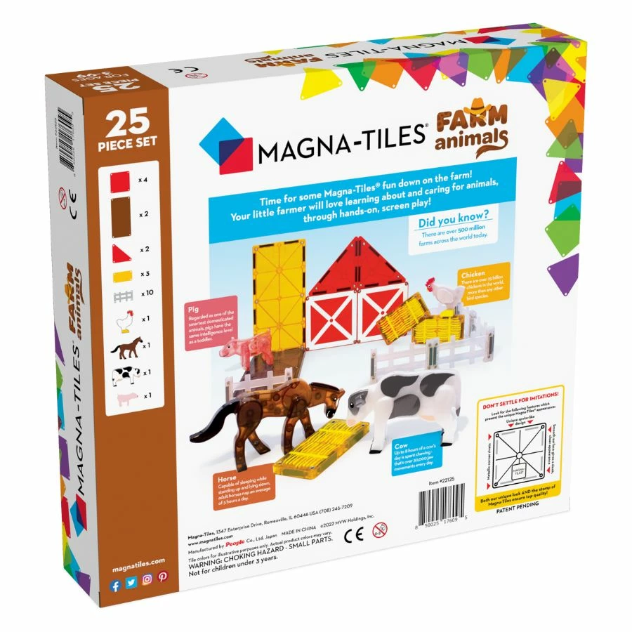 Cheapest ๐ฅฐ Magna Tiles Magna-Tiles - Farm Animals 25-Piece Set Magnetic Tiles ๐ 2 Cheapest ๐ฅฐ Magna Tiles Magna-Tiles - Farm Animals 25-Piece Set Magnetic Tiles ๐ - Image 2