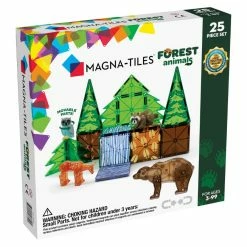 Wholesale 🛒 Magna Tiles Magna-Tiles - Forest Animals 25-Piece Set Magnetic Tiles ✔️