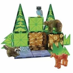 Wholesale 🛒 Magna Tiles Magna-Tiles - Forest Animals 25-Piece Set Magnetic Tiles ✔️ -EeBoo Shop 22225 Magna TilesForestAnimals25 PieceSet 3 1024x1024