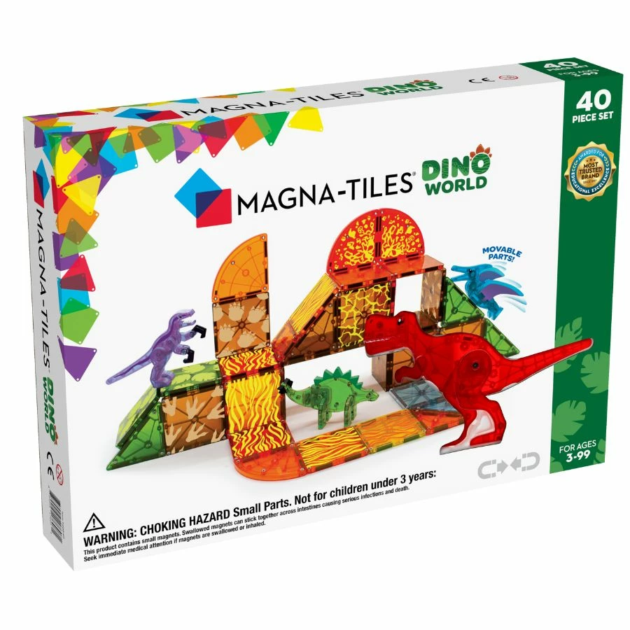 Wholesale π Magna Tiles Magna-Tiles - Dino World 40 Piece Set Magnetic Tiles π₯ 1 Wholesale π Magna Tiles Magna-Tiles - Dino World 40 Piece Set Magnetic Tiles π₯