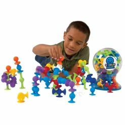 New ๐ฅ Fat Brain Toy Co Fat Brain Toys Co - Deluxe Squigz 50 Pieces โญ