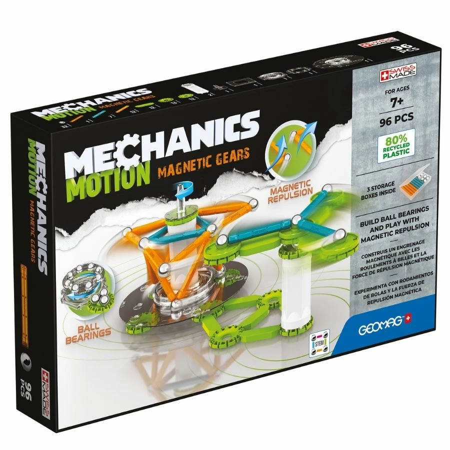 Wholesale ๐คฉ Geomag - Mechanics Magnetic Motion Recycle: Magnetic Gears Recycled Plastic 96 Pieces ๐ 1 Wholesale ๐คฉ Geomag - Mechanics Magnetic Motion Recycle: Magnetic Gears Recycled Plastic 96 Pieces ๐