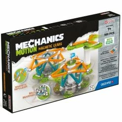 Promo 🌟 Geomag - Mechanic Magnetic Motion Recycle: Magnetic Gears Recycled 160 Pieces ✔️