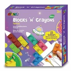Outlet 😀 Avenir - Blocks N Crayons Space Art Set 🌟