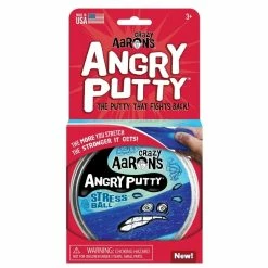 New ๐ Crazy Aarons Thinking Putty Crazy Aaron's Thinking Putty - Angry Putty: Stress Ball ๐