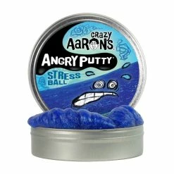 Alternative view of New 😉 Crazy Aarons Thinking Putty Crazy Aaron's Thinking Putty - Angry Putty: Stress Ball 🎁