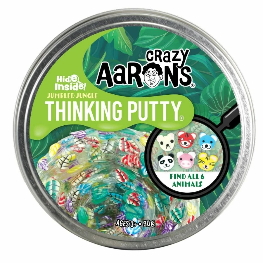 New 😍 Crazy Aarons Thinking Putty Crazy Aaron's Thinking Putty - Hide Inside Jumbled Jungle 🎉 2 New 😍 Crazy Aarons Thinking Putty Crazy Aaron's Thinking Putty - Hide Inside Jumbled Jungle 🎉 - Image 2