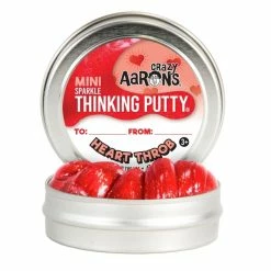 Coupon ❤️ Crazy Aarons Thinking Putty - Heart Throb Sparkle Mini Tin 🔔