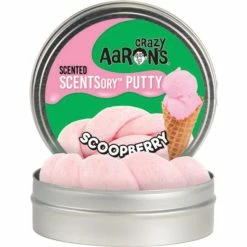 Promo 🔔 Crazy Aarons Thinking Putty Crazy Aaron's Thinking Putty: Scented SCENTsory Putty: Scoopberry 🎁