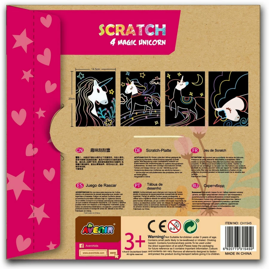 Best deal ✔️ Avenir - Scratch Magic: Unicorn ✔️ - Image 2