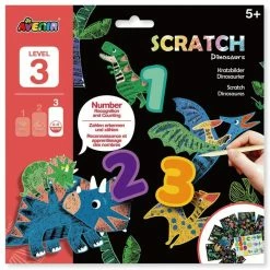 Cheapest ✨ Avenir - Scratch Art: Dinosaurs 🛒