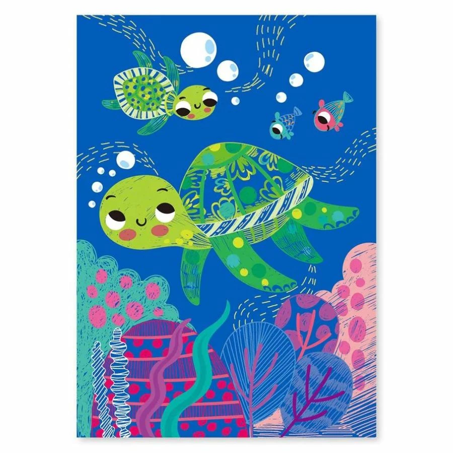 Wholesale 👍 Avenir - A4 Scratch Book Under The Sea 😉 3 Wholesale 👍 Avenir - A4 Scratch Book Under The Sea 😉 - Image 3