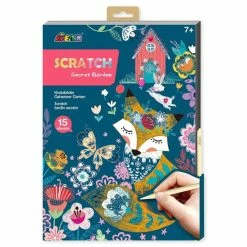 Best Sale ❤️ Avenir - A4 Scratch Book Secret Garden ✨