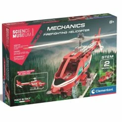 Deals 👍 Clementoni - Science Museum Build Mechanics: Firefighting Helicopter 🎉