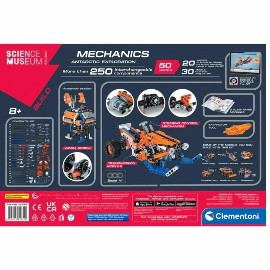 Coupon โ๏ธ Clementoni - Science Museum Build Mechanics Antarctic Exploration Construction Toy Kit ๐ฅ 2 Coupon โ๏ธ Clementoni - Science Museum Build Mechanics Antarctic Exploration Construction Toy Kit ๐ฅ - Image 2