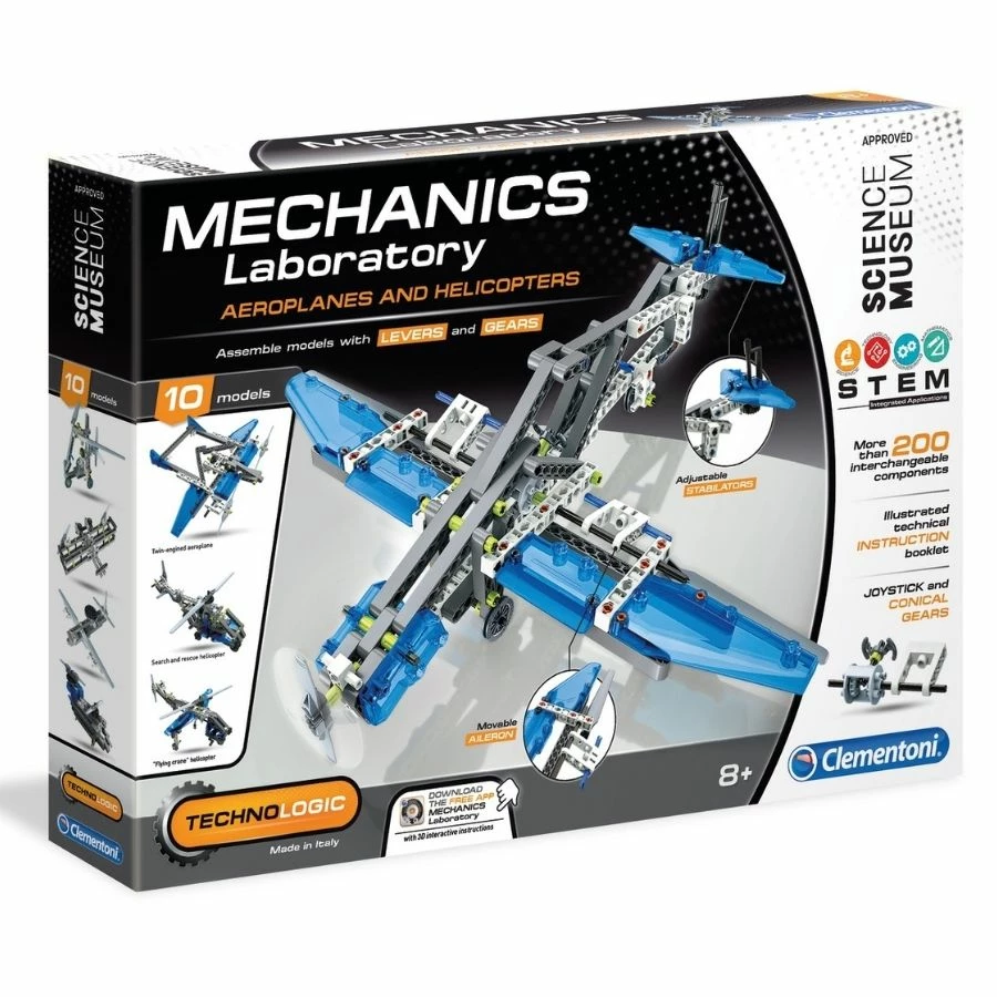 Buy β Clementoni - Mechanics Laboratory: Aeroplanes & Helicopters π 1 Buy β Clementoni - Mechanics Laboratory: Aeroplanes & Helicopters π