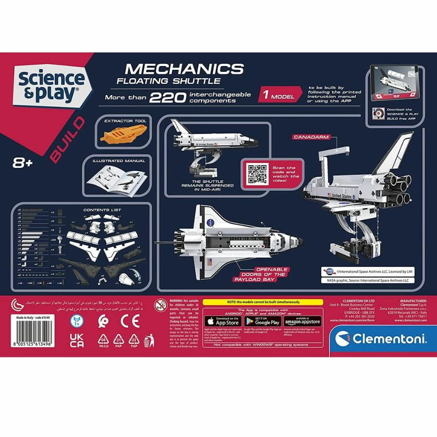 Discount โจ Clementoni - Science And Play Build Mechanics: NASA Floating Shuttle ๐ 2 Discount โจ Clementoni - Science And Play Build Mechanics: NASA Floating Shuttle ๐ - Image 2