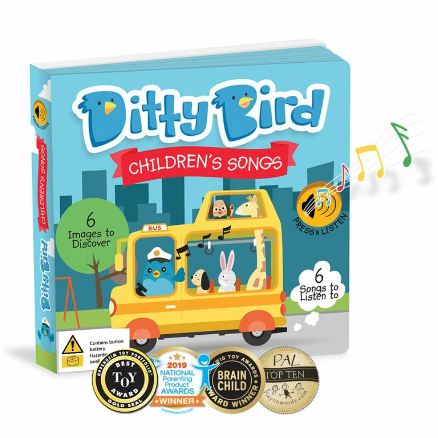 Flash Sale 😀 Ditty Bird - Children's Songs Board Book ⭐ 1 Flash Sale 😀 Ditty Bird - Children's Songs Board Book ⭐