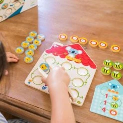 Budget 😀 Djeco - Pinstou Wooden Math Game For Preschoolers ✨ -EeBoo Shop DJ1627 DjecoPinstouWoodenGame 5 1024x1024