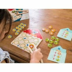 Budget 😀 Djeco - Pinstou Wooden Math Game For Preschoolers ✨ -EeBoo Shop DJ1627 DjecoPinstouWoodenGame 6 1024x1024