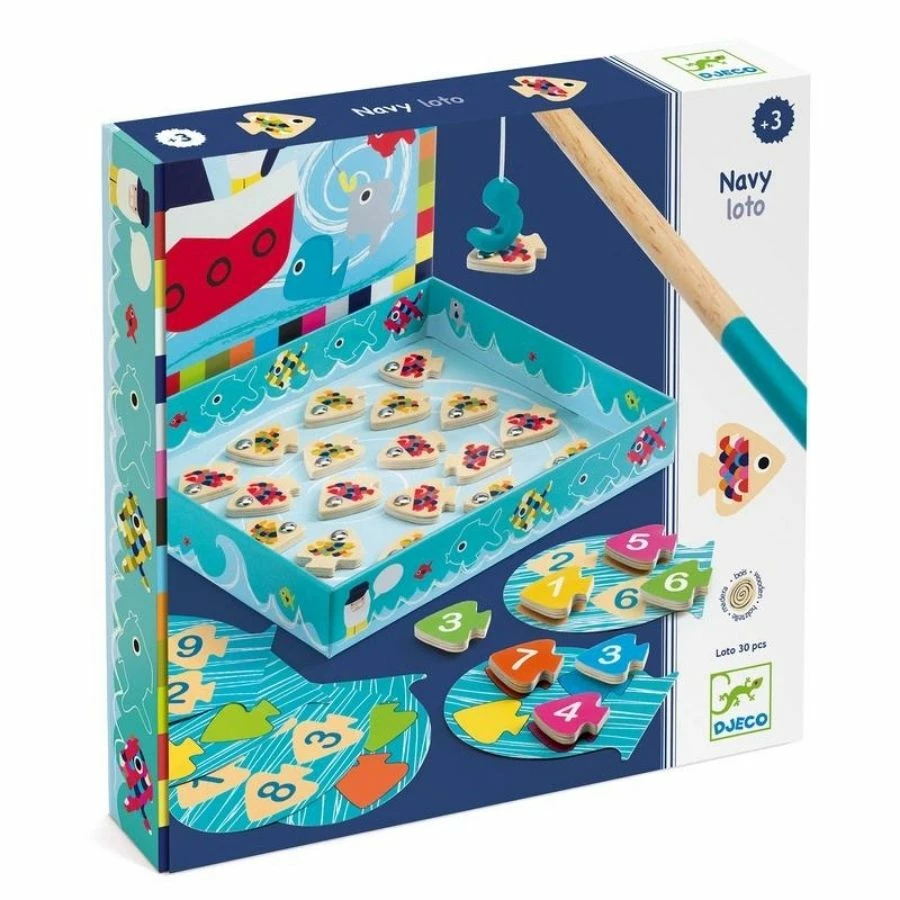 Top 10 🥰 Djeco - Navy Loto Magnetic Fishing Game 🥰 2 Top 10 🥰 Djeco - Navy Loto Magnetic Fishing Game 🥰 - Image 2