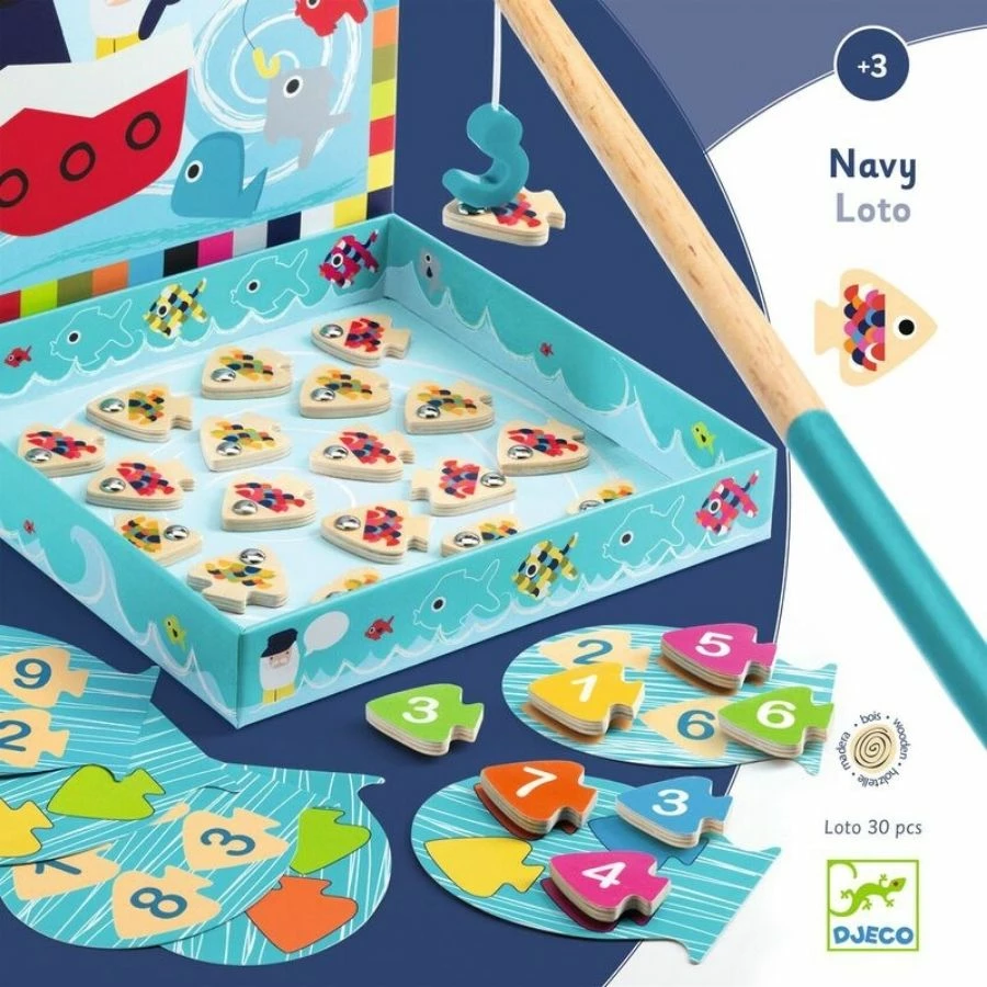 Top 10 🥰 Djeco - Navy Loto Magnetic Fishing Game 🥰 3 Top 10 🥰 Djeco - Navy Loto Magnetic Fishing Game 🥰 - Image 3