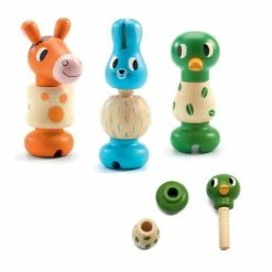 Best deal 😀 Djeco - Rondanimo Wooden Screws 🧨