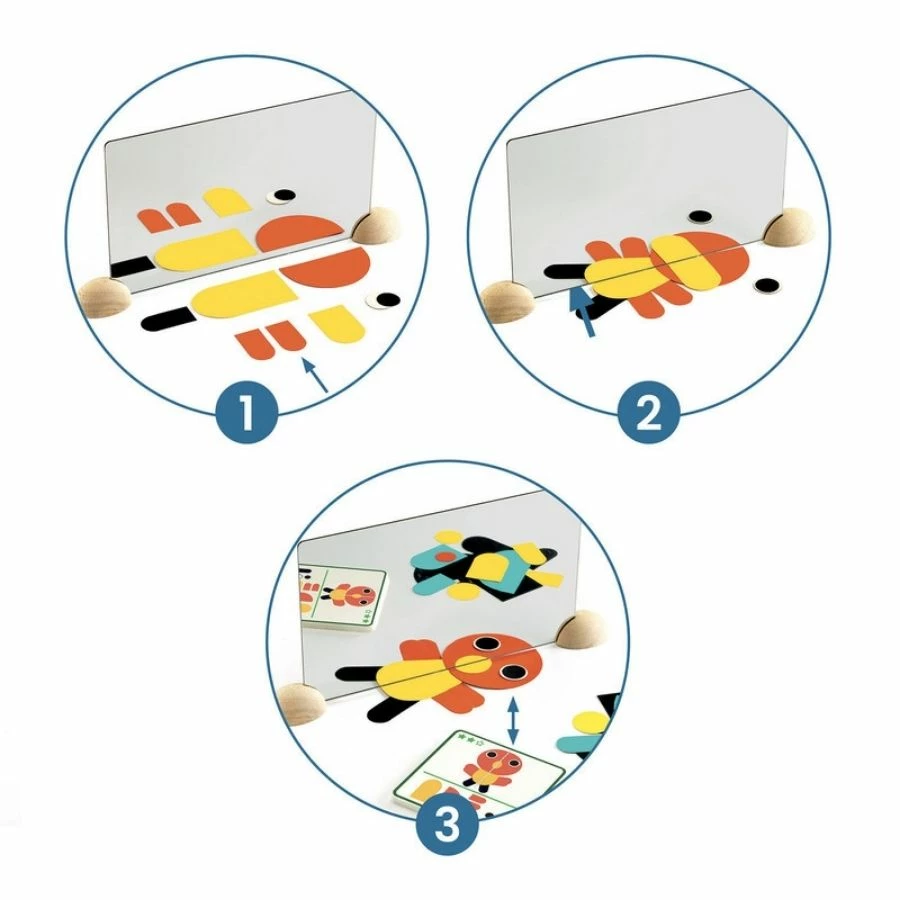 Budget ๐ฏ Djeco - Ze Mirror Magic Animals Set โญ 3 Budget ๐ฏ Djeco - Ze Mirror Magic Animals Set โญ - Image 3