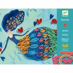 Deals 👏 Djeco - Quilling Petticoat Scrolls Craft Kit ❤️