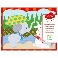 Best Pirce 🔔 Djeco - Hidden Outside Water Colouring For Toddlers 👏