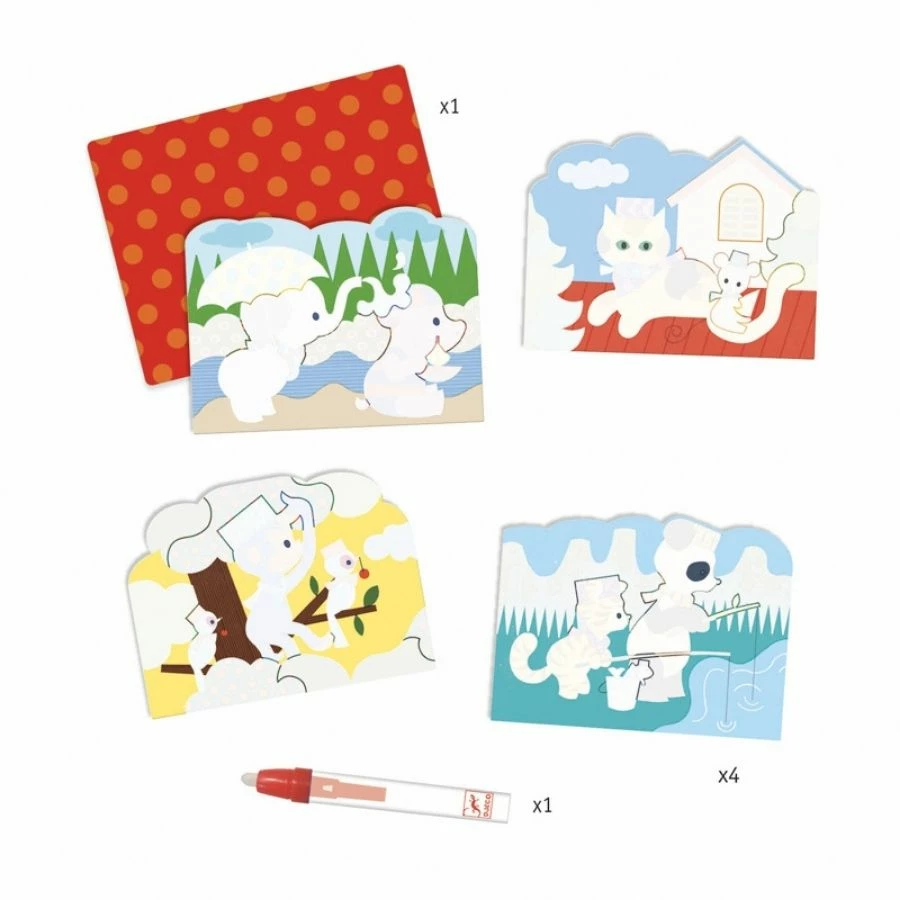 Best Pirce ๐ Djeco - Hidden Outside Water Colouring For Toddlers ๐ 2 Best Pirce ๐ Djeco - Hidden Outside Water Colouring For Toddlers ๐ - Image 2