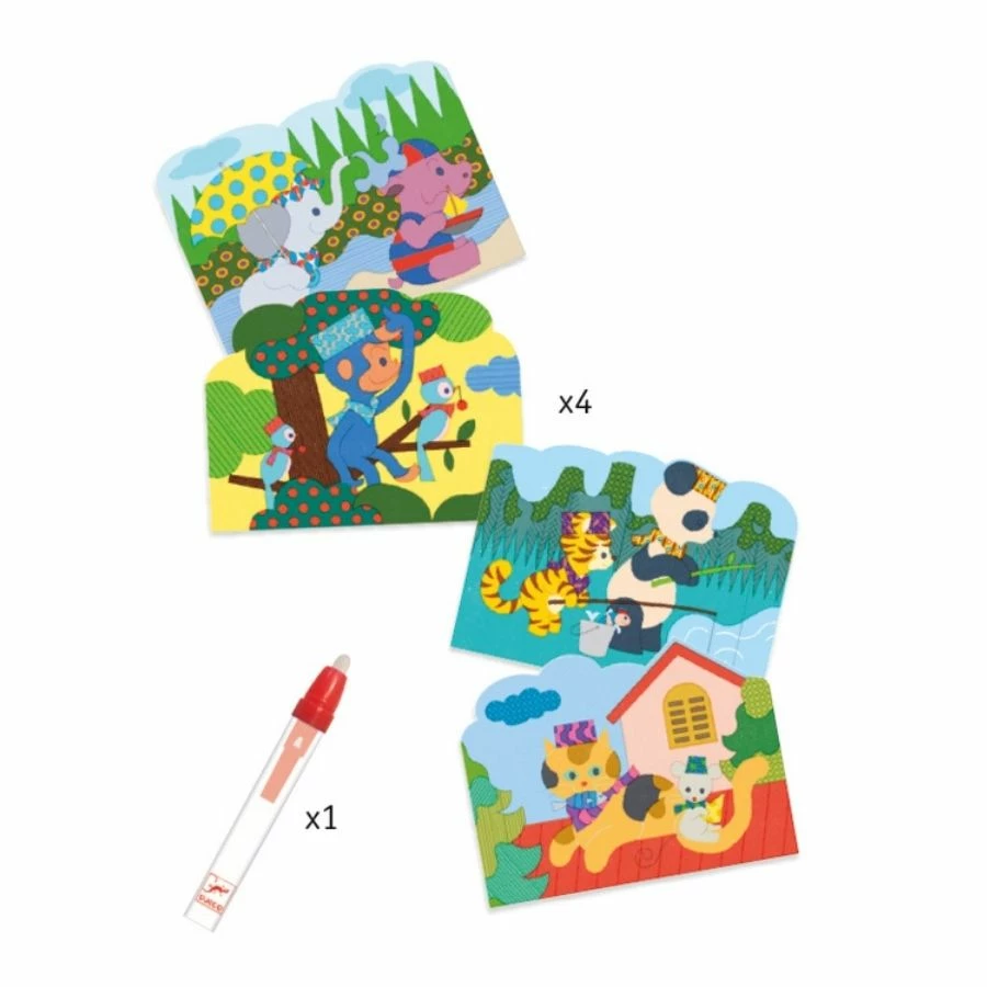 Best Pirce ๐ Djeco - Hidden Outside Water Colouring For Toddlers ๐ 3 Best Pirce ๐ Djeco - Hidden Outside Water Colouring For Toddlers ๐ - Image 3