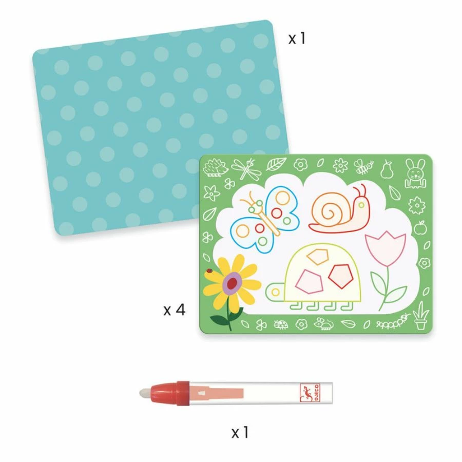 Hot Sale 🌟 Djeco - Magic Scribbles Water Colouring For Toddlers 😍 2 Hot Sale 🌟 Djeco - Magic Scribbles Water Colouring For Toddlers 😍 - Image 2