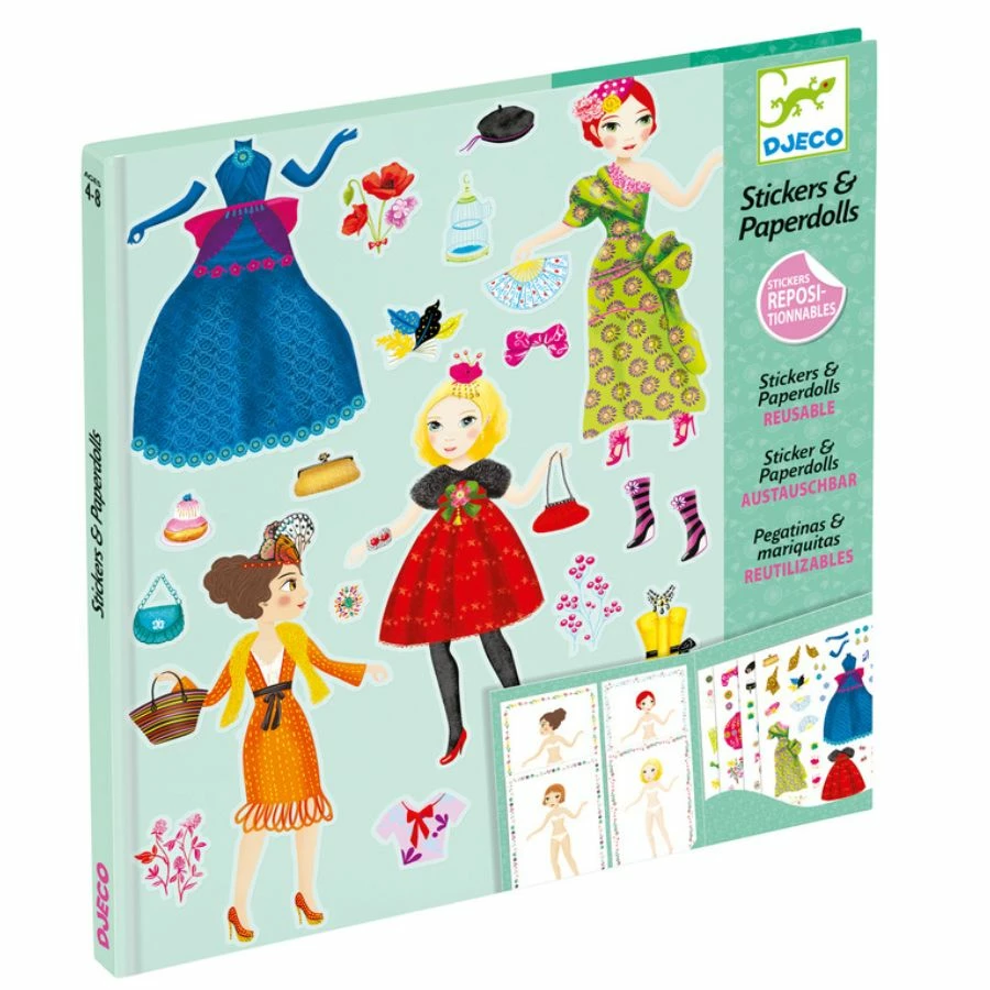 Hot Sale π Djeco - Massive Fashion Stickers And Paper Dolls π 1 Hot Sale π Djeco - Massive Fashion Stickers And Paper Dolls π
