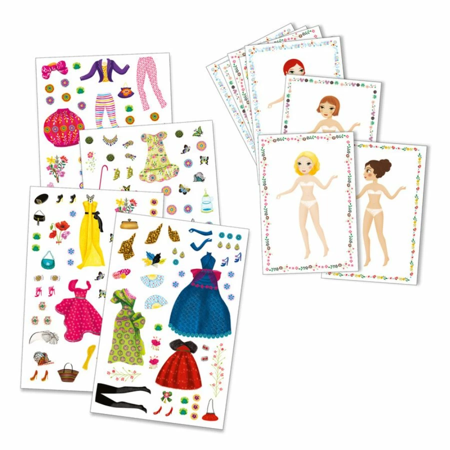 Hot Sale π Djeco - Massive Fashion Stickers And Paper Dolls π 2 Hot Sale π Djeco - Massive Fashion Stickers And Paper Dolls π - Image 2