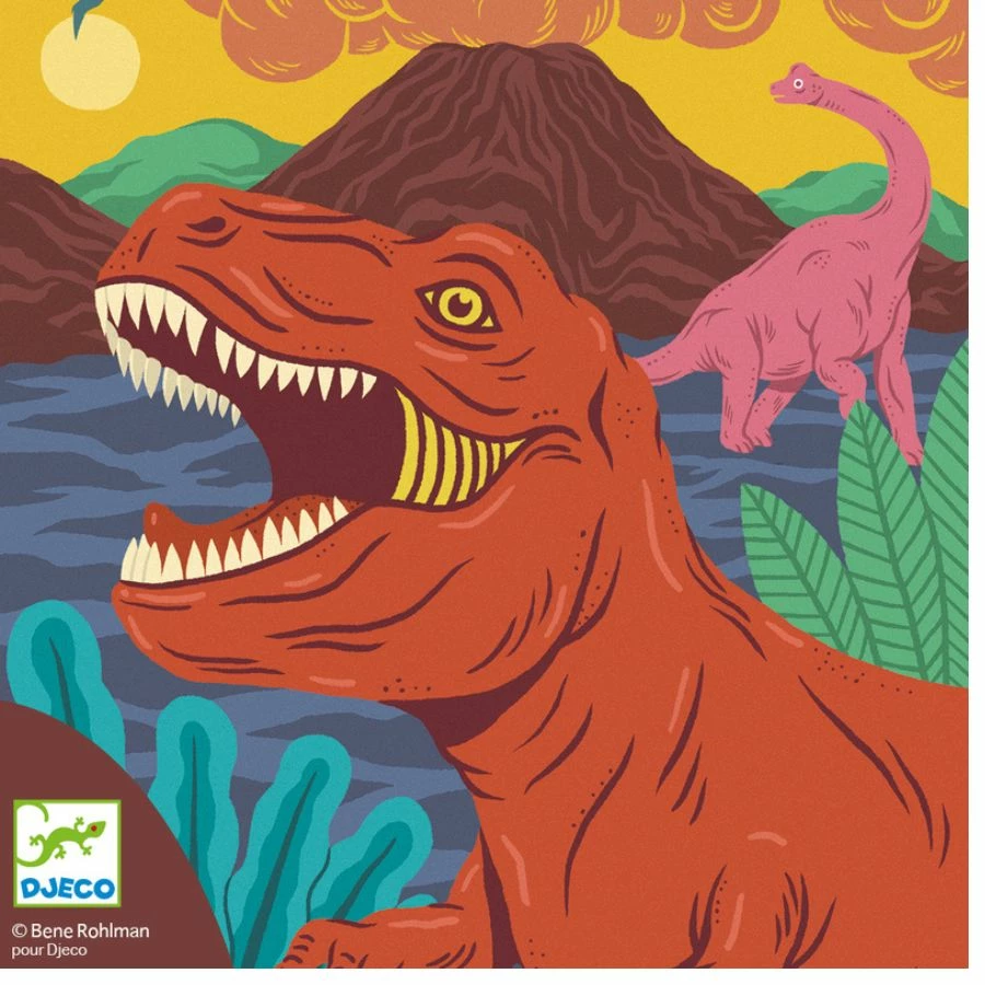 Promo ❤️ Djeco - When Dinosaurs Reigned Scratch Cards Scratch Art ⭐ 7 Promo ❤️ Djeco - When Dinosaurs Reigned Scratch Cards Scratch Art ⭐ - Image 7