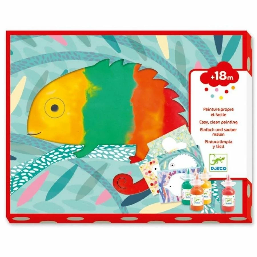 Discount 🔥 Djeco - Squirt & Spread Painting Set For Toddlers 🛒 1 Discount 🔥 Djeco - Squirt & Spread Painting Set For Toddlers 🛒