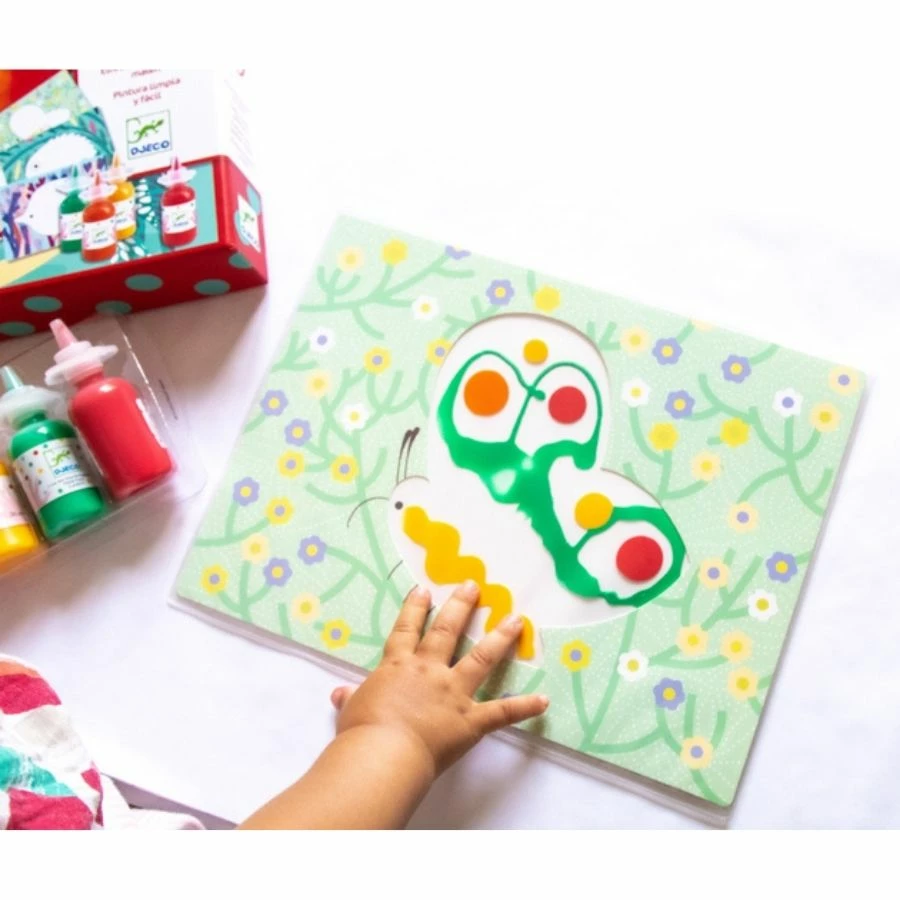 Discount 🔥 Djeco - Squirt & Spread Painting Set For Toddlers 🛒 5 Discount 🔥 Djeco - Squirt & Spread Painting Set For Toddlers 🛒 - Image 5