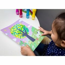 Best reviews of 💯 Djeco - Small Dots Painting For Toddlers 🤩 -EeBoo Shop DJ9887 DjecoSmallDotsPaintingforToddlersFinishedArtTree 1024x1024