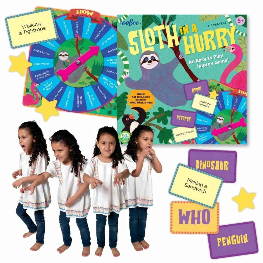 Flash Sale ⭐ EeBoo - Sloth In A Hurry Board Game ✨ 2 Flash Sale ⭐ EeBoo - Sloth In A Hurry Board Game ✨ - Image 2