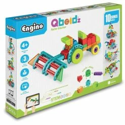 Promo ✔️ Engino - Qboidz Farm Tractor Construction Toy 😍