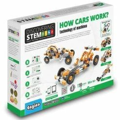 Budget 🎁 Engino - Discovering STEM: How Cars Work Technology Of Machines 🔔