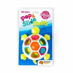 Buy 👏 Fat Brain Toy Co - Pop And Slide Shelly 👏 -EeBoo Shop FA 123 1 Fat Brain Toy Pop and Slide Shelly 2 1024x1024