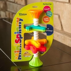 Best Sale 🛒 Fat Brain Toy Co Fat Brain Toys Co - MiniSpinny Sensory Baby Toy 🤩 -EeBoo Shop FA 134 1 Fat Brain Toy Co Mini Spinny 4 1024x1024