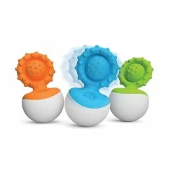 Best Sale ⌛ Fat Brain Toy Co Fat Brain Toys - Dimpl Wobbl Sensory Baby Toy 🔥 -EeBoo Shop FA 217 1 Fat Brain Toys Dimpl Wobbl 1 1024x1024
