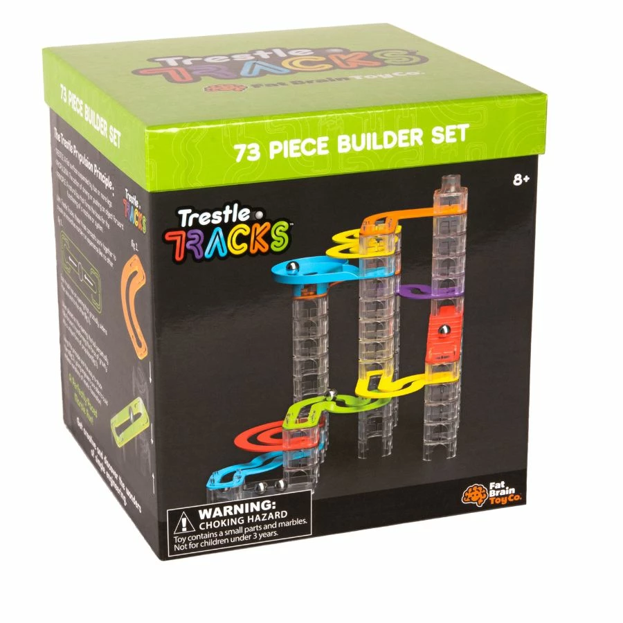 Best Sale โ๏ธ Fat Brain Toy Co - Trestle Tracks Builder Set Marble Run ๐ 1 Best Sale โ๏ธ Fat Brain Toy Co - Trestle Tracks Builder Set Marble Run ๐