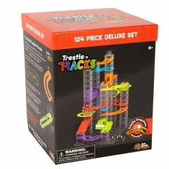 Top 10 ⌛ Fat Brain Toy Co - Trestle Tracks Deluxe Set Marble Run 🎉