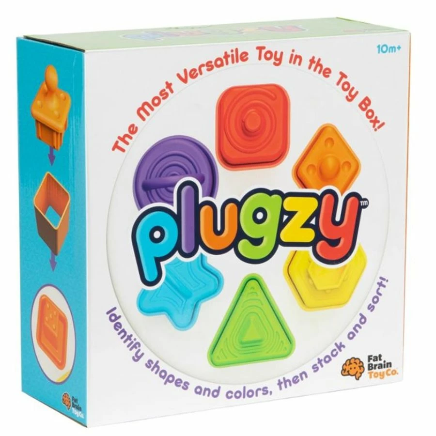 Cheapest 🔥 Fat Brain Toy Co - Plugzy Shape Sorter ✨ 1 Cheapest 🔥 Fat Brain Toy Co - Plugzy Shape Sorter ✨