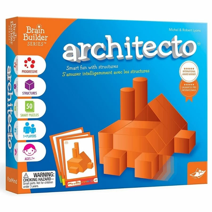 Hot Sale ⌛ Foxmind - Brain Builder Series: Architecto Game 💯 1 Hot Sale ⌛ Foxmind - Brain Builder Series: Architecto Game 💯